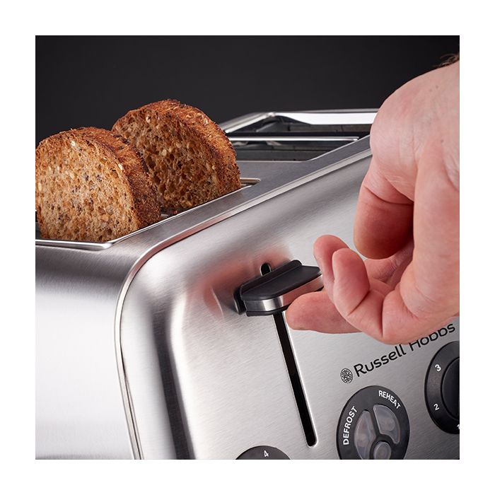 Russell Hobbs 4 Slice Toaster Stainless Steel