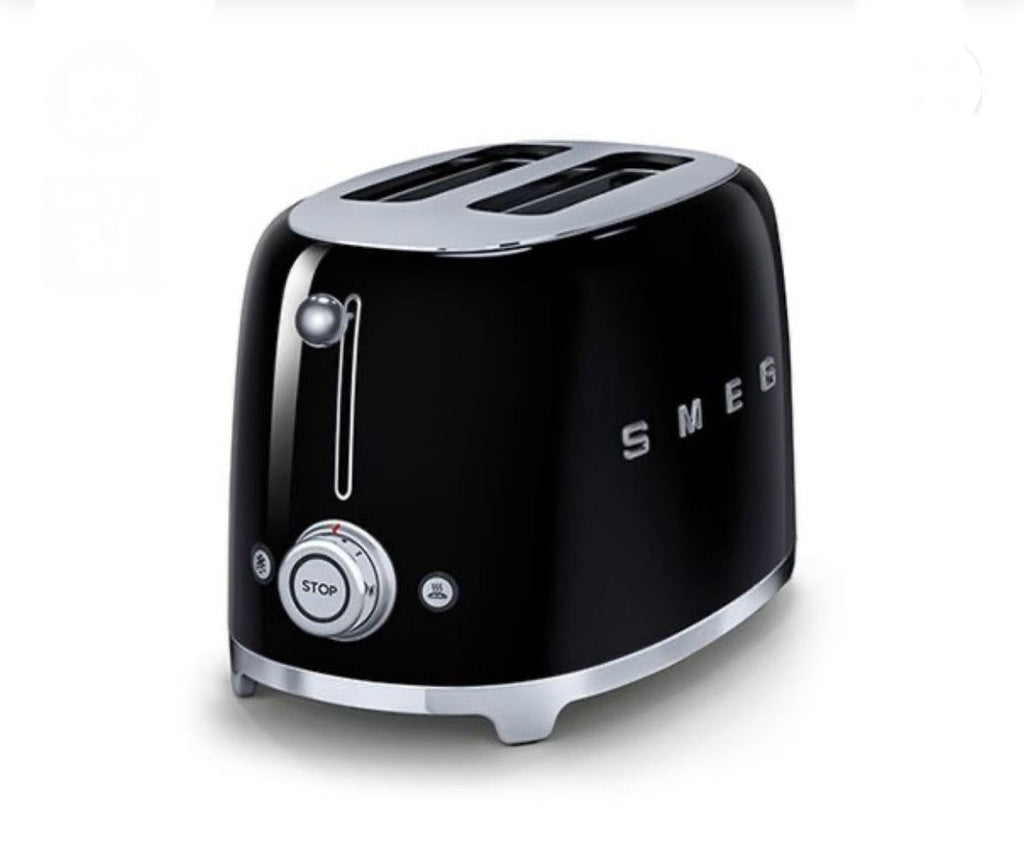 Smeg - 2 Slice Toaster Black