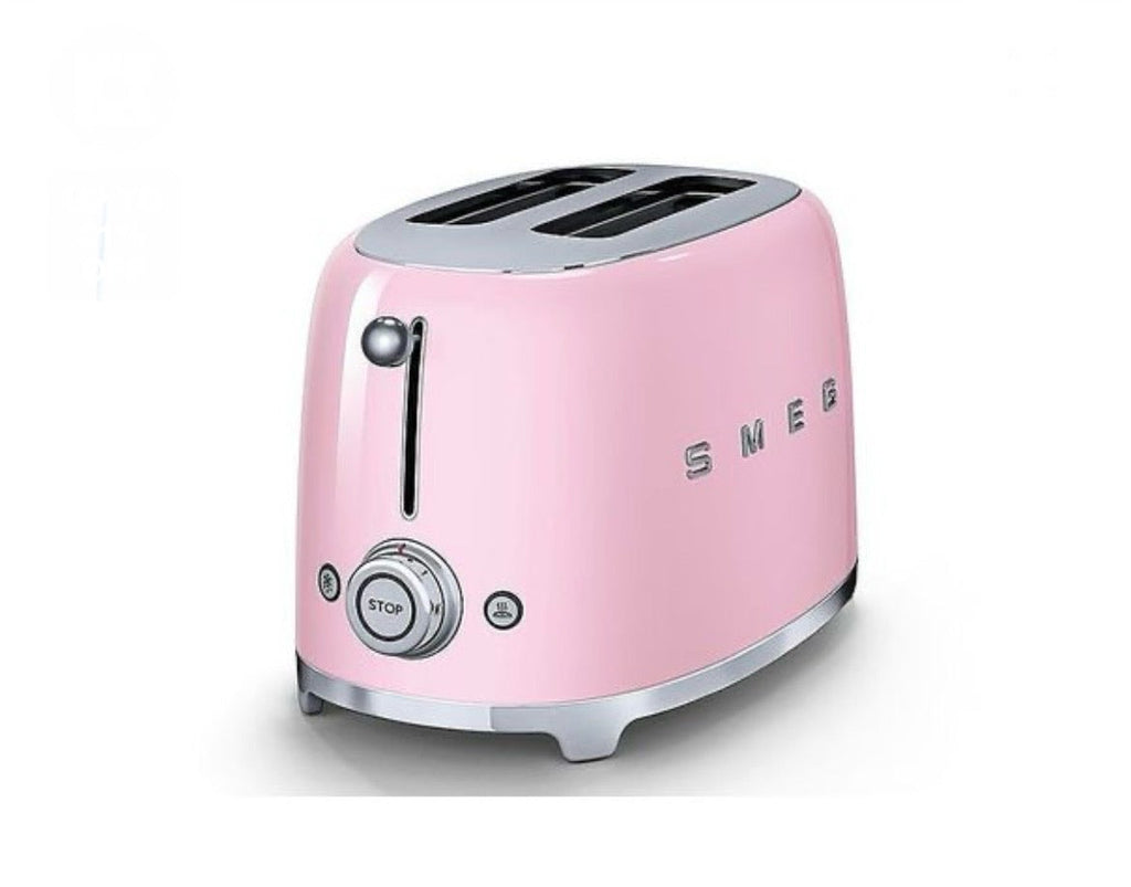 Smeg - 2 Slice Toaster dust pink