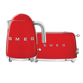 Smeg Red Retro Kettle and 2 Slice Toaster Bundle