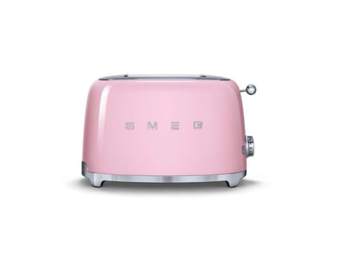 Smeg - 2 Slice Toaster dust pink