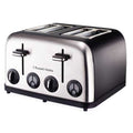 Russell Hobbs 4 Slice Matt Toaster Black