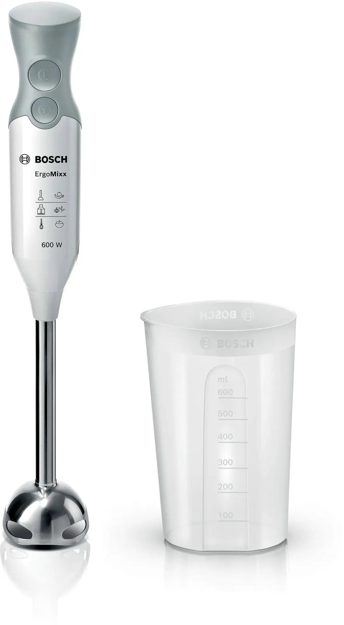 Hand Blender ErgoMixx 600 W White