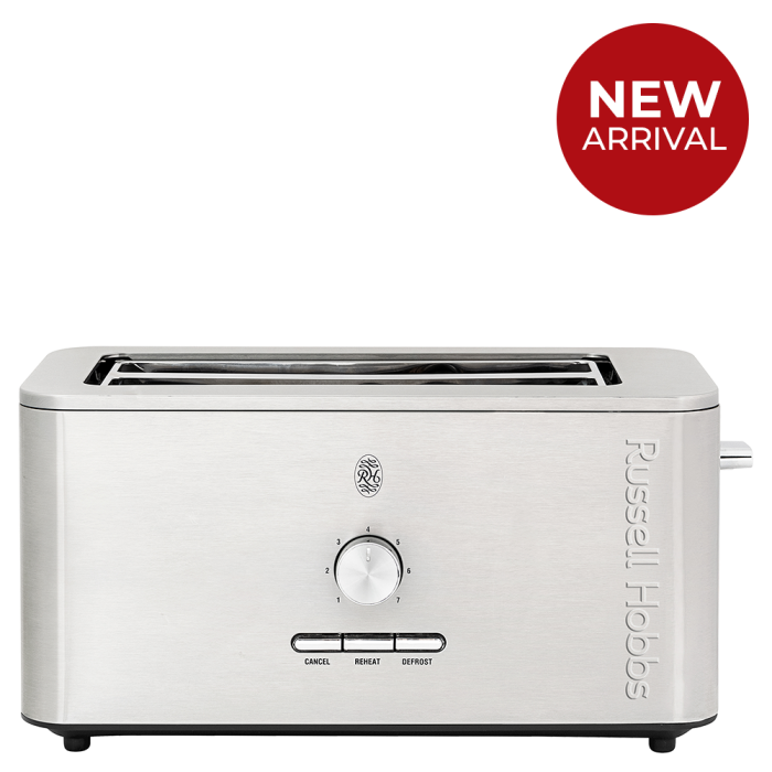 Russell Hobbs Nexus 4 Slice Toaster Silver