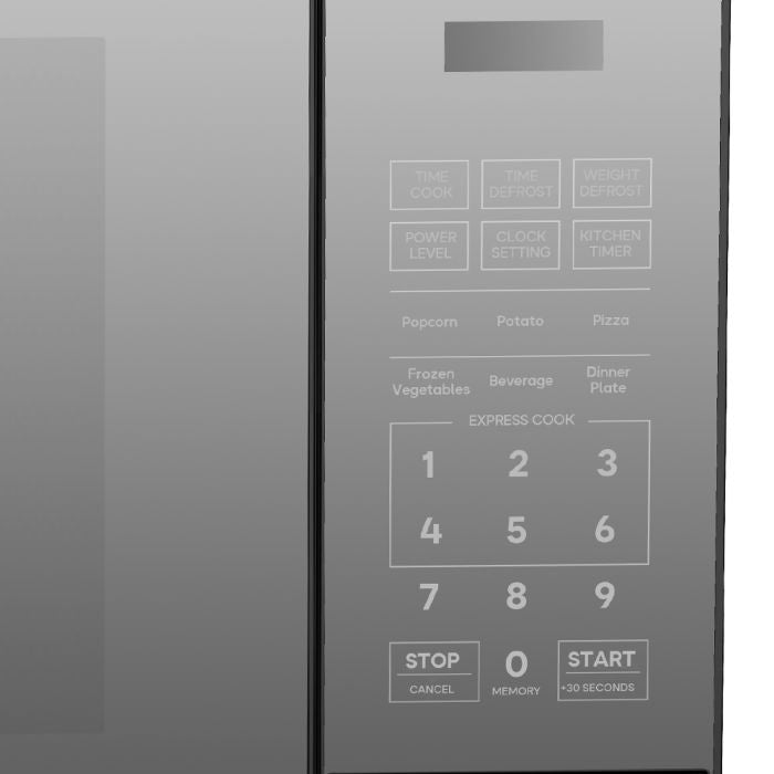 Russell Hobbs 20L Electronic Microwave Mirror Finish Black