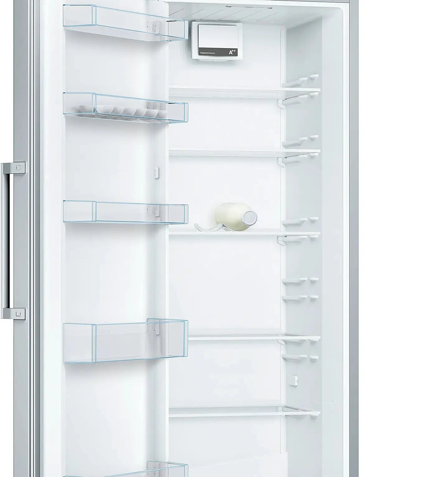 Series 2 Freestanding Fridge 176 x 60 cm Brushed steel anti-fingerprint