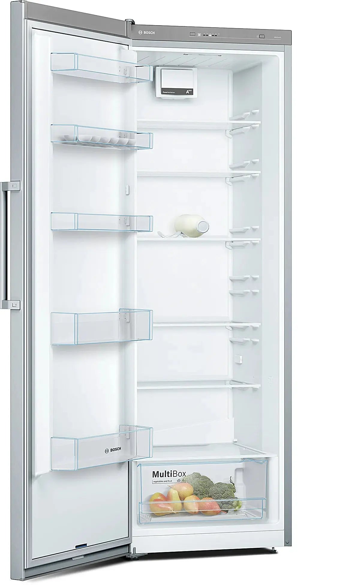 Series 2 Freestanding Fridge 176 x 60 cm Brushed steel anti-fingerprint
