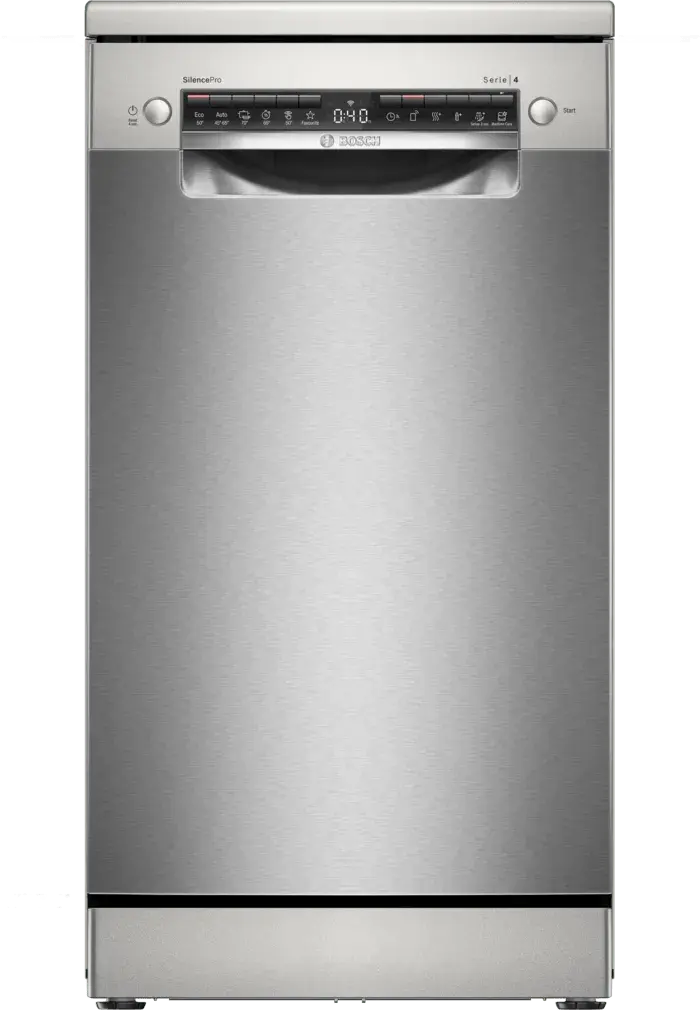 Series 4 Freestanding Dishwasher 45 cm Brushed steel anti-fingerprint
