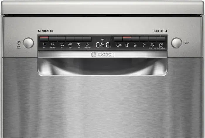 Series 4 Freestanding Dishwasher 45 cm Brushed steel anti-fingerprint