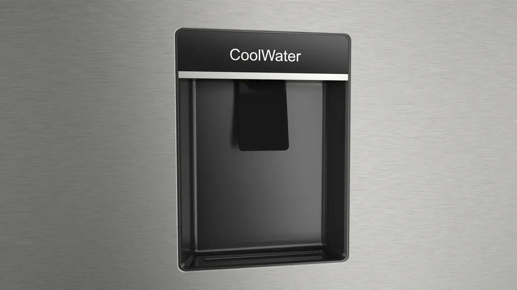 Series 4 Freestanding Fridge-freezer (Bottom freezer) 185.9 x 59.5 cm Inox-look