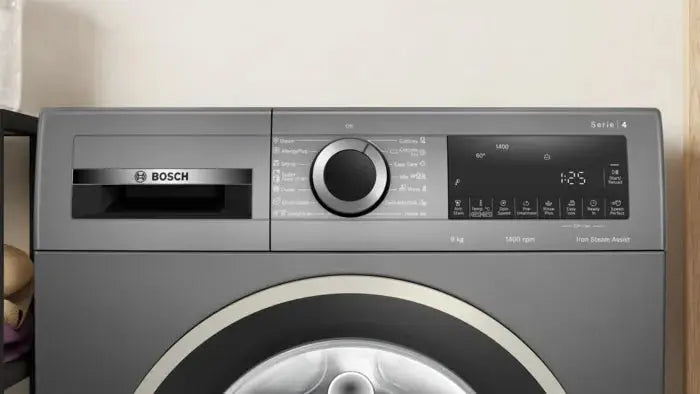 Series 4 Frontloader Washing Machine 9 kg , Cast iron grey