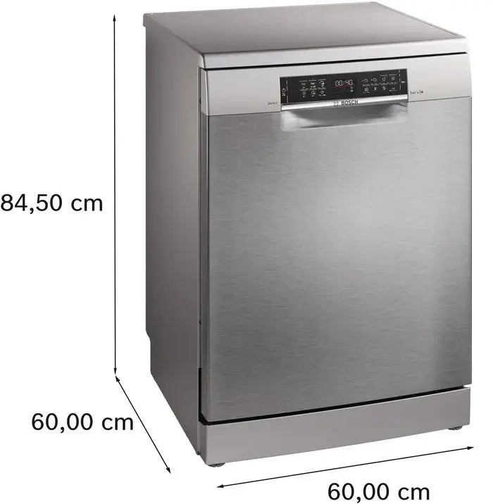Series 6 Freestanding Dishwasher 60 cm Brushed steel anti-fingerprint SMS6HMI04Z