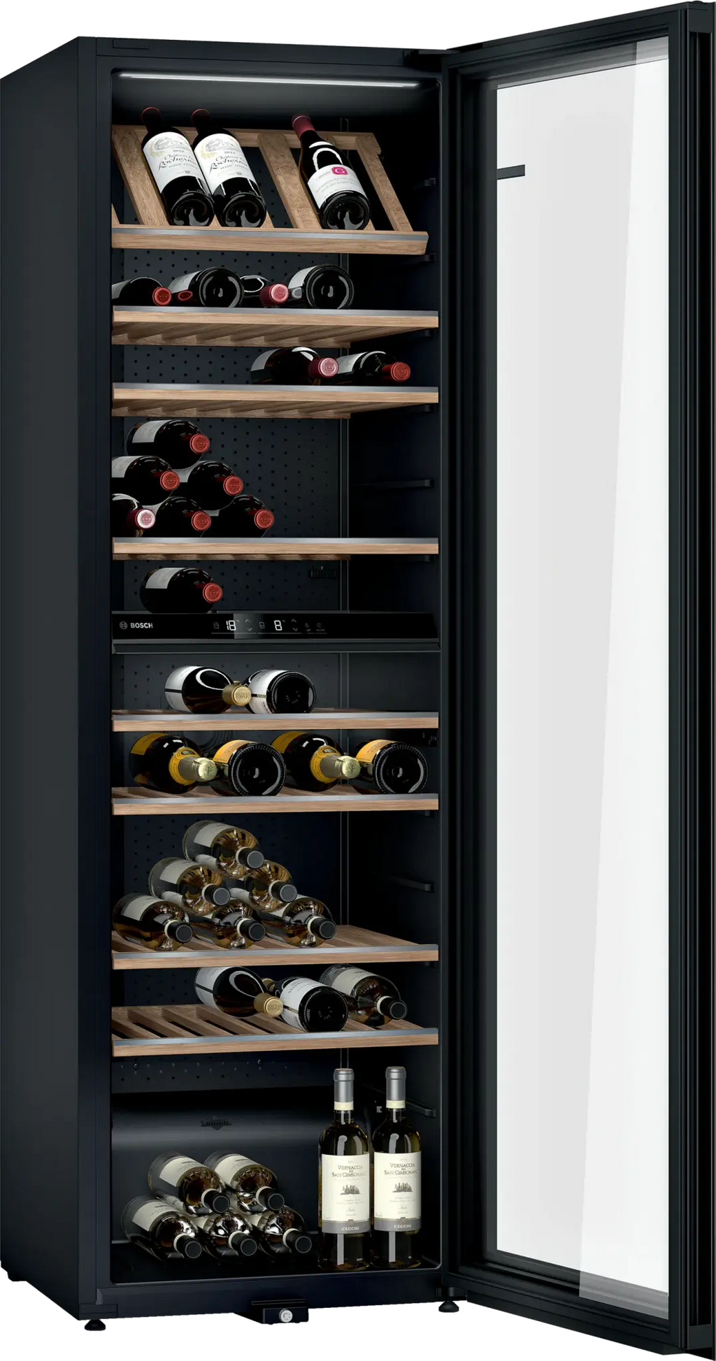 Series 6 Freestanding wine cooler 186 x 60 cm