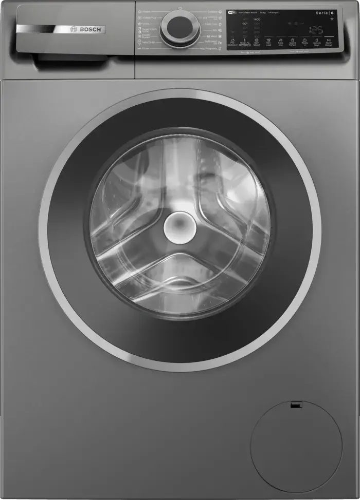 Series 6 Frontloader Washing Machine 10 kg , Cast iron grey