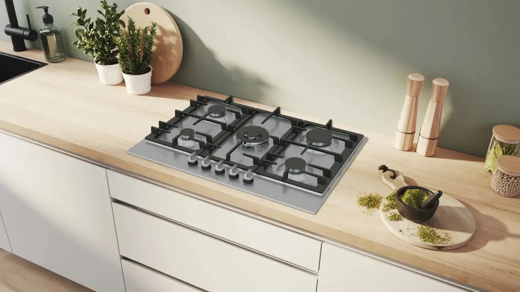 Series 6 Gas Hob 75 cm Stainless steel