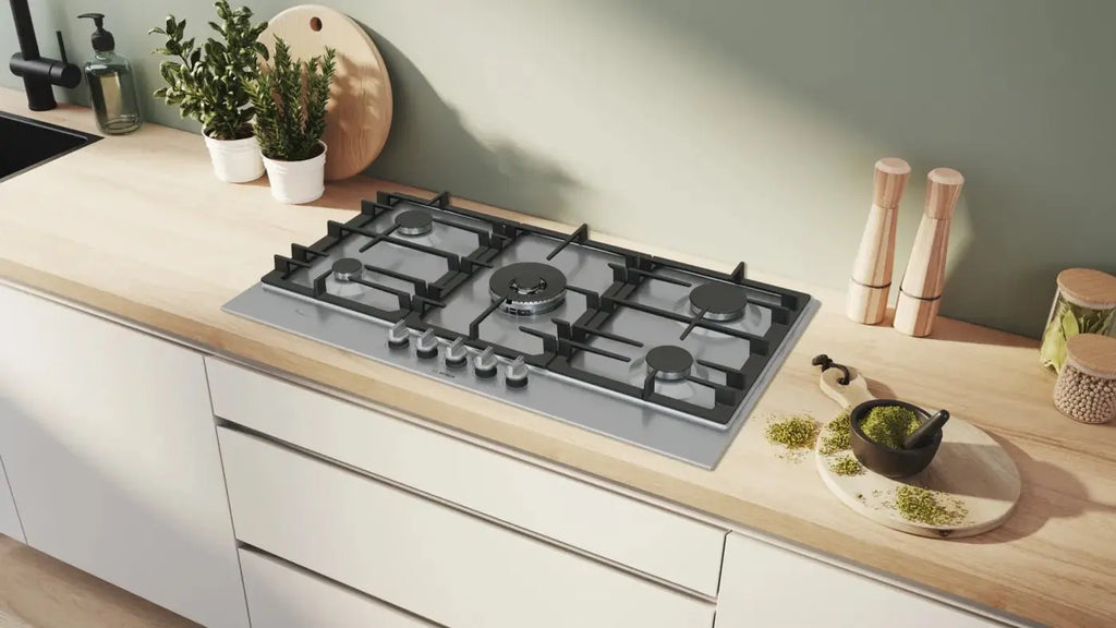Series 6 Gas Hob 90 cm Stainless steel