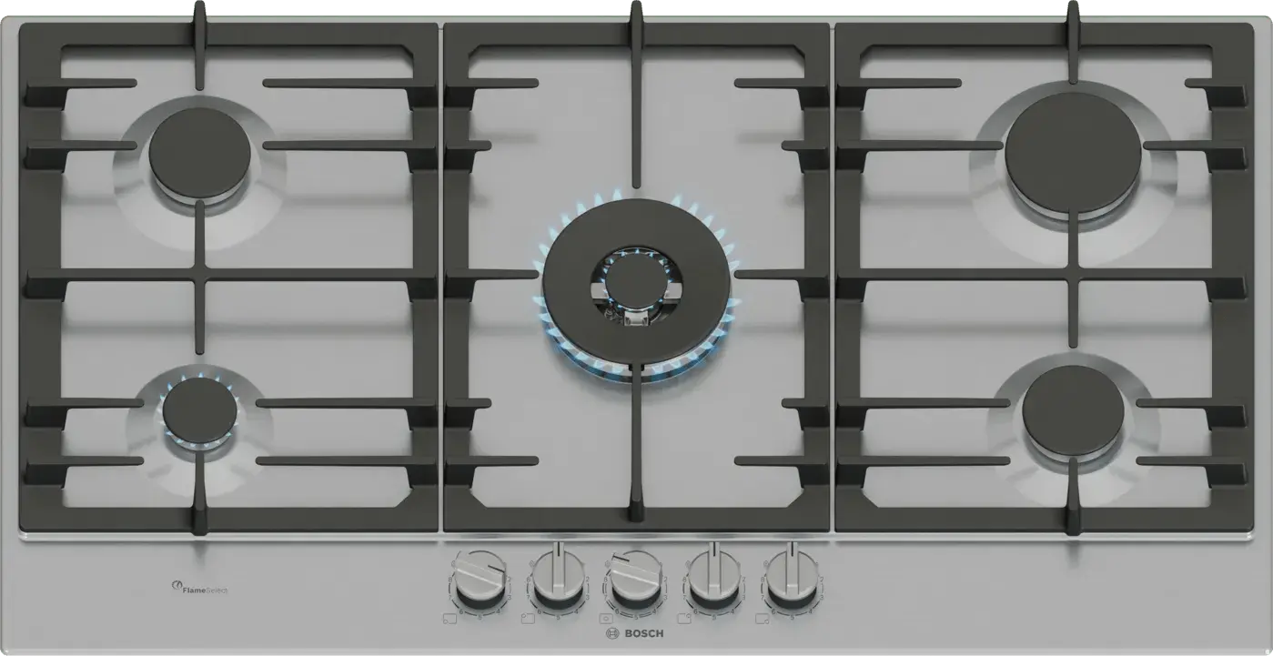 Series 6 Gas Hob 90 cm Stainless steel