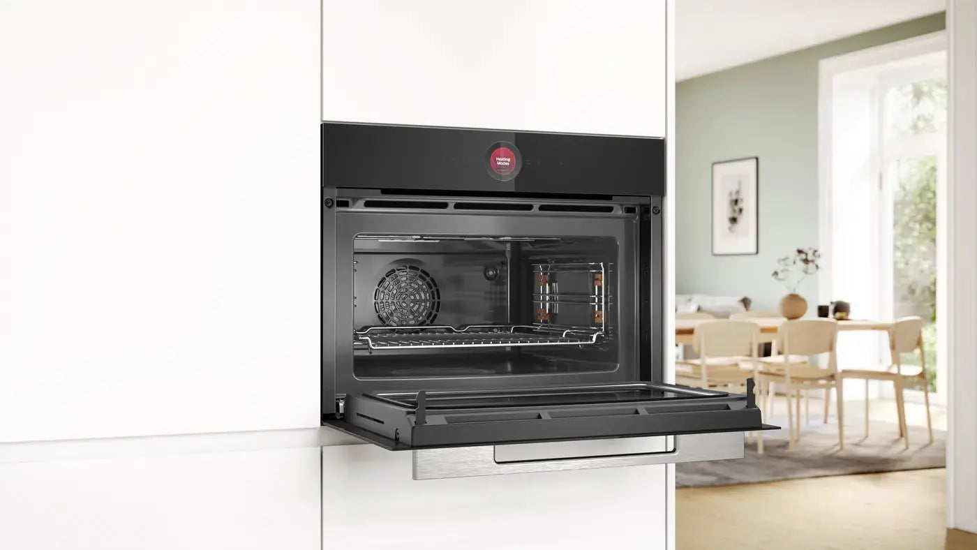 Series 8 Built-in Compact Microwave Oven 60 x 45 cm Black