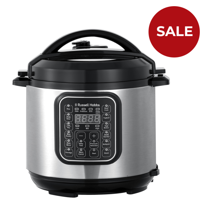 Russell Hobbs 6L Electronic Pressure Cooker